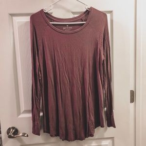 american eagle jegging tee !!!